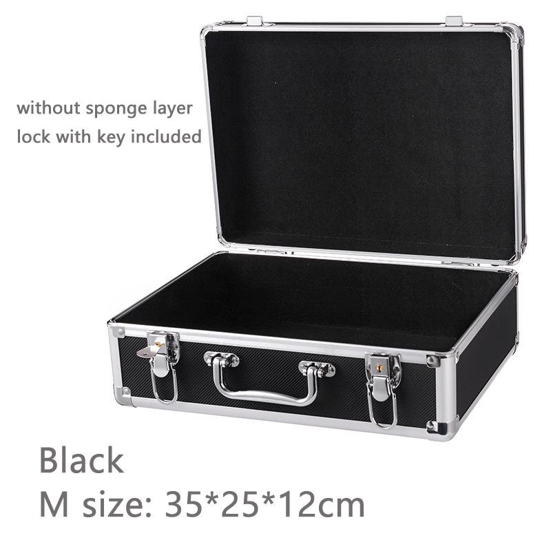 Портативный алюминиевый ящик для инструментов, защитное оборудование, ящик для инструментов, ящик для инструментов, чехол для хранения, чемодан, ударопрочный корпус