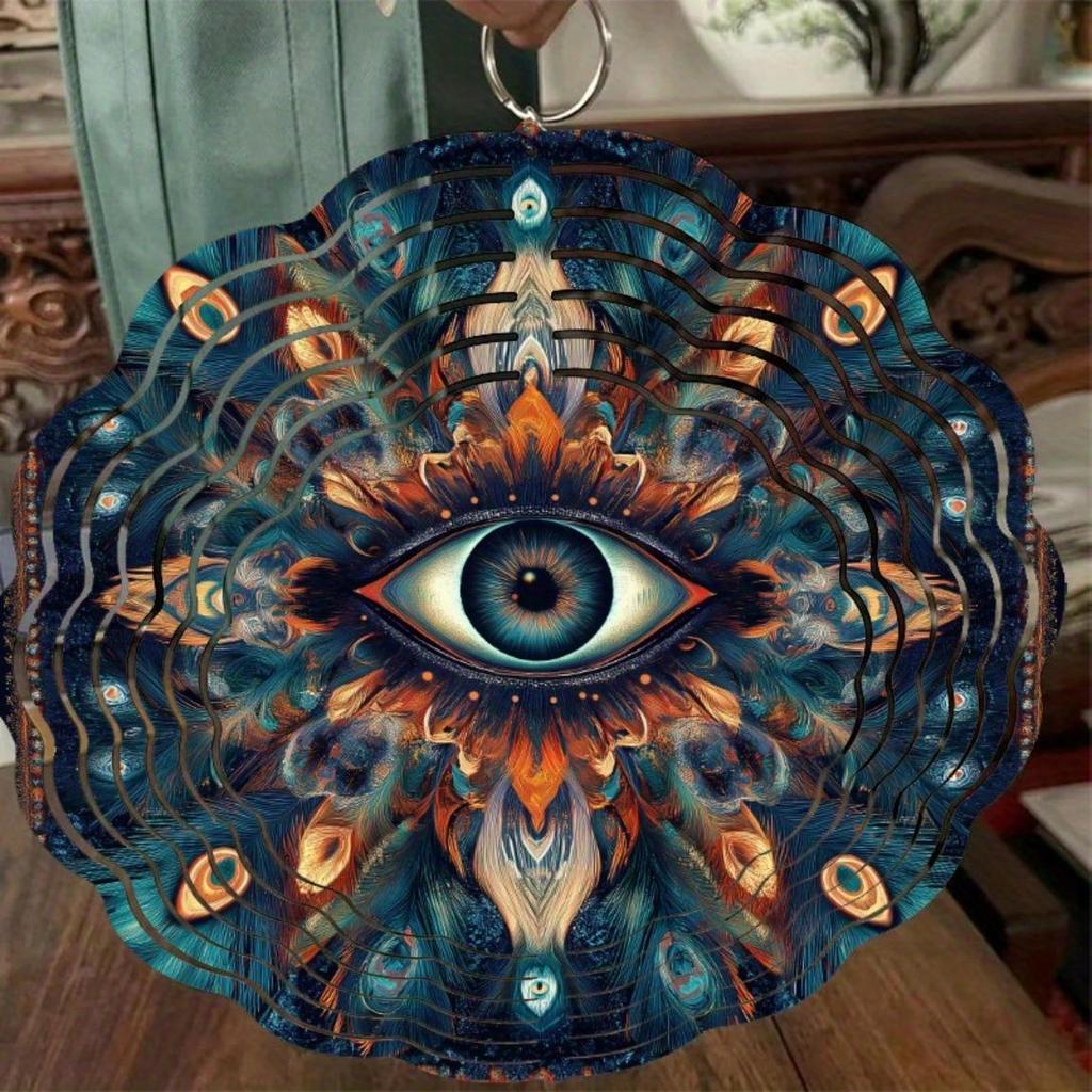 Кинетическая музыка ветра Металлическое подвесное украшение для дома, улицы, сада, рождественский декор, декор на День благодарения, привлекательное домашнее украшение