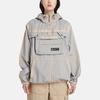 Timberland Color Block Waterproof Hooded Jacket Unisex Jackets Gray A6BJT-031