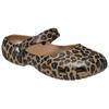 Crocs Классический Животный Балет Балерины Сепия Леопард Женский 212478-2LD