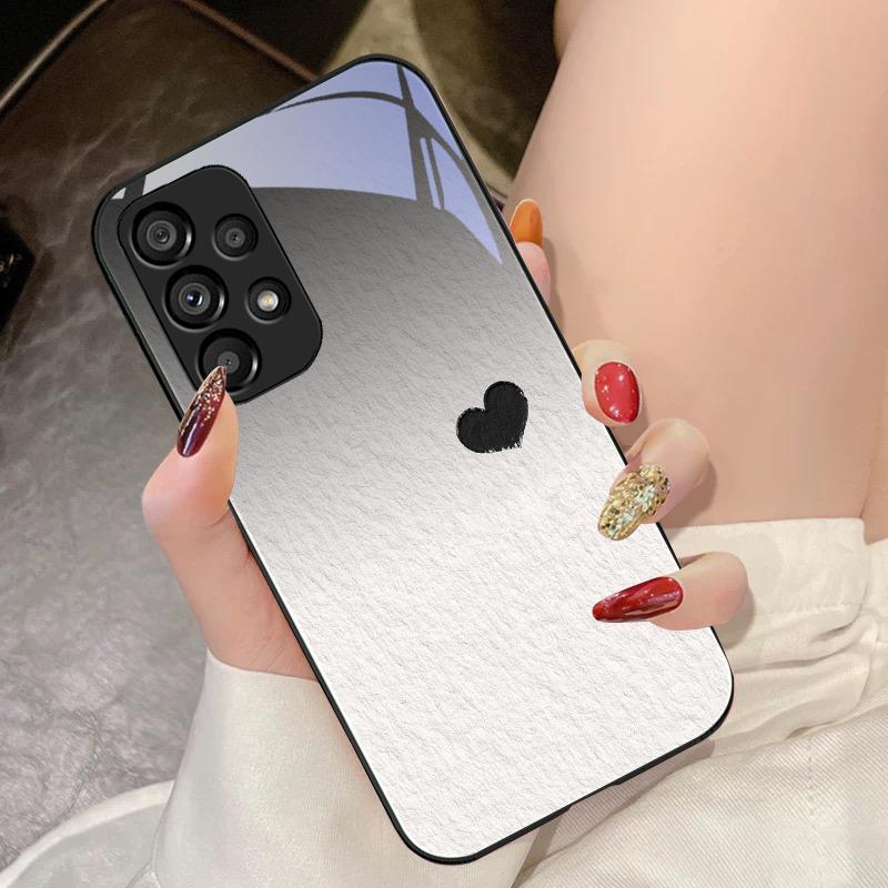Beiwen Love Purple Для Samsung Galaxy S10 4G S20 11E 30 S21 21Fe 22 S24 Pro S23 Ultra 5G S8 S9 Закаленное Стекло Чехол для Телефона