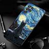 Retro Oil Painting Van-Gogh Cat Phone Case For Samsung S25 S24 S23 S22 S21 S20 Ultra S20 S22 S21 S20 FE S24 Plus
