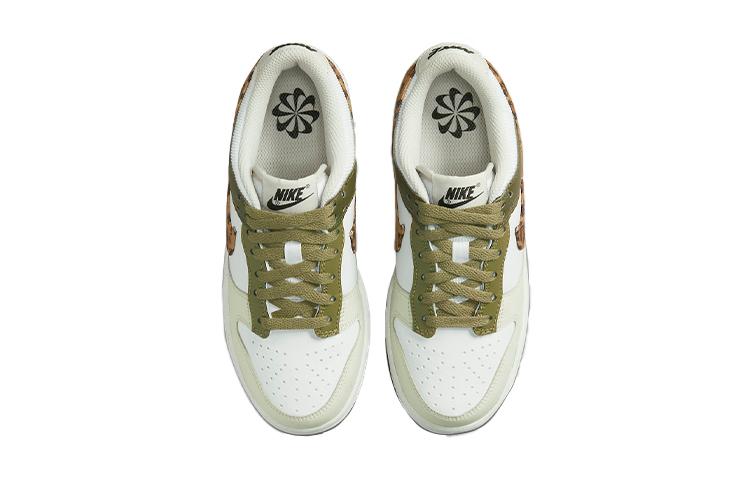 Nike Dunk Low Оливковый Леопард GS DX9282-100