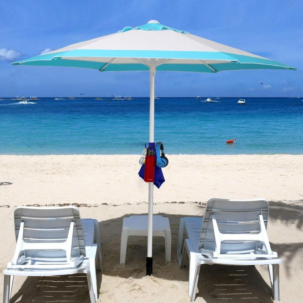 Outdoor Beach Umbrella Hooks Portable Camping Trip 4 Prongs Plastic Umbrella Hook For Towels/Clothes/Sunglasses/Bags-Accessories