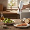 Adjustable Burr Electric Pepper Salt Grinder 2 in 1 Kitchen Spice Grinding Bottle  Restaurant