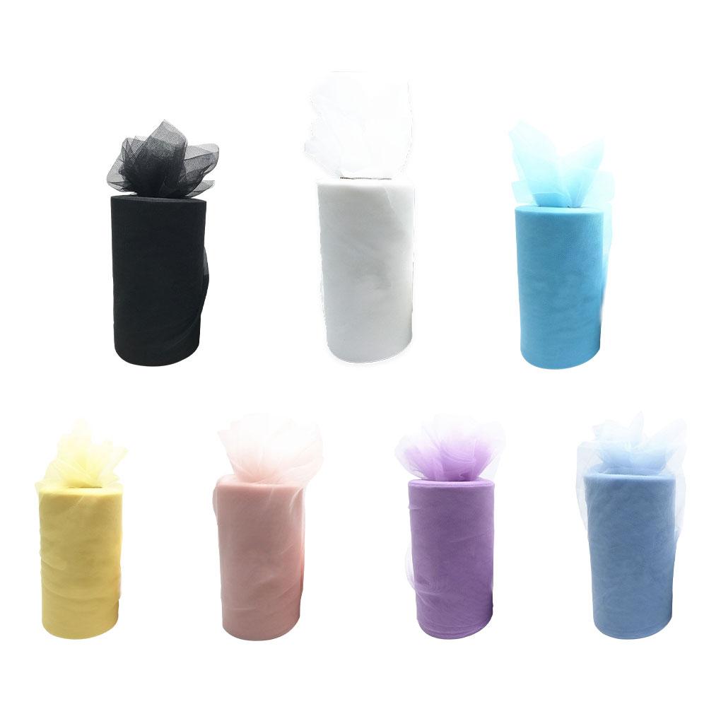 Рулон тюля для свадебного украшения, катушка, широкое применение для поделок своими руками, рулон тюля, катушка для ткани