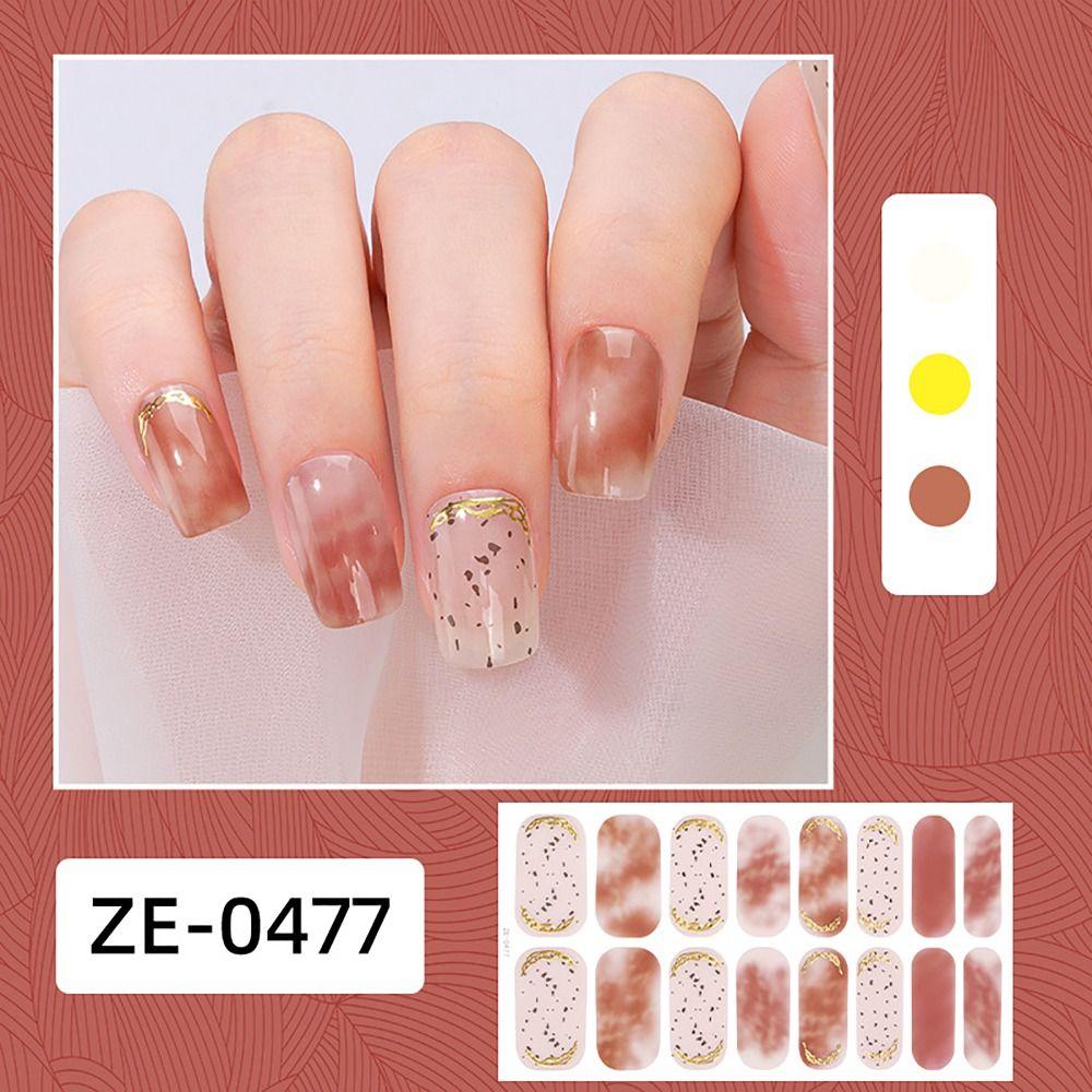 4 комплекта гель-лака для французского дизайна ногтей, полоски 16 полосок, гелевые обертывания для ногтей, изготовление ногтей своими руками