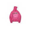 Mens Hooded Sweatshirt Set Spider Web Letter Print Streetwear Teens Youth Casual