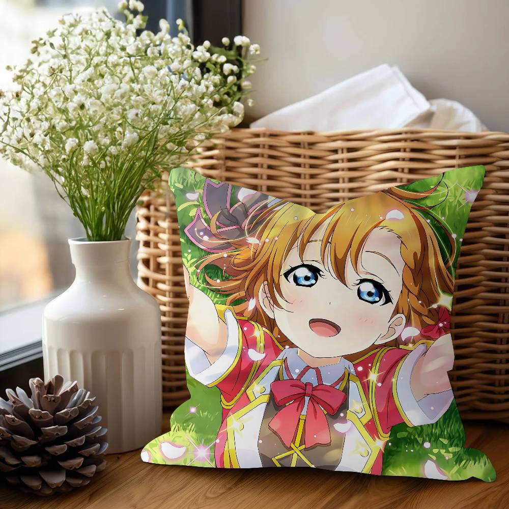 Аниме Love Live Косака Хонока Наволочки Домашнее Постельное Белье Декоративная Наволочка Свадебная Супер Мягкая Наволочка