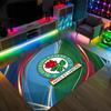 Blackburn Rovers Football Design Crystal Velvet Carpet Cozy Non?Slip Printed Rug For Bedroom Living Room Entrance