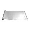 Double Reflective Insulation Roll, Perforated Woven Fabric Radiant Barrier, 0.15mm 76.2m x 1.22m, Double-Sided Aluminum Foil Heat Reflective Shield,