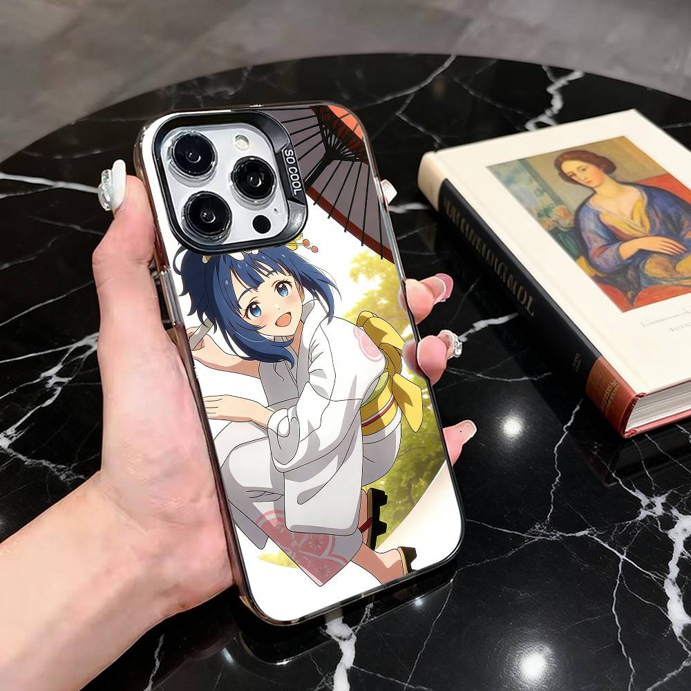 Cute GIRL A-Anna Y-Yanami-ay-es Phone Case For iPhone 17,16,15,14,13,12,11 Plus,Pro Max,XS,Colorful Silver Black Cover