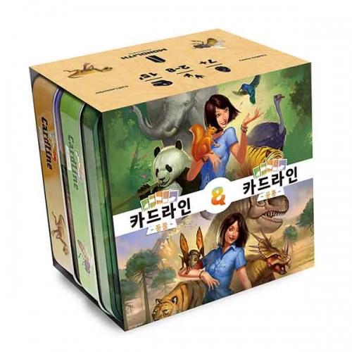 Asmodee Korea Cardline Животные или Динозавры