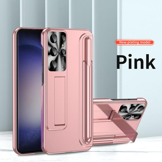 Противоударный держатель S Pen, аксессуары для телефонов, чехол для Samsung Galaxy S23 Ultra S 23 Plus, 5 г, задняя крышка, чехол для Samsung S23 Ultra