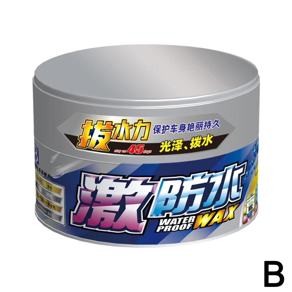Soft 99 Waterproof Coated Solid Wax, Water Block Wax Waterproof Cleaning Wax W65 Car Car 300g Accessories I5N4