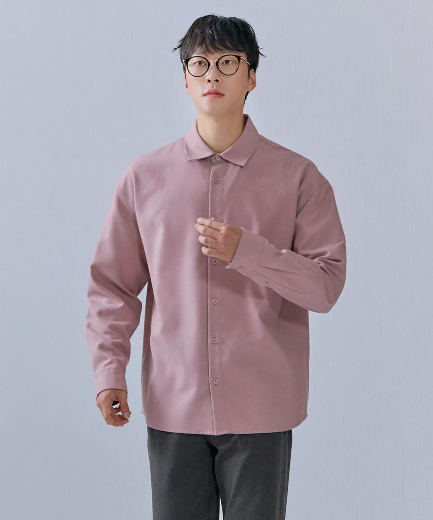 CHASECULT Men'S Solid Basic Shirt-Cezk5401B0P