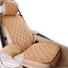 SEAMETAL hiver housse de siège de voiture doux chaud coussin de siège de voiture universel en peluche intérieur protecteur tapis Auto sièges