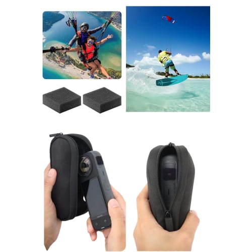 Insta360 X4/X3 Microphone Cover, Noise Reduction Windproof Cotton Windshield Foam, Microphone Sponge, Pack of 6