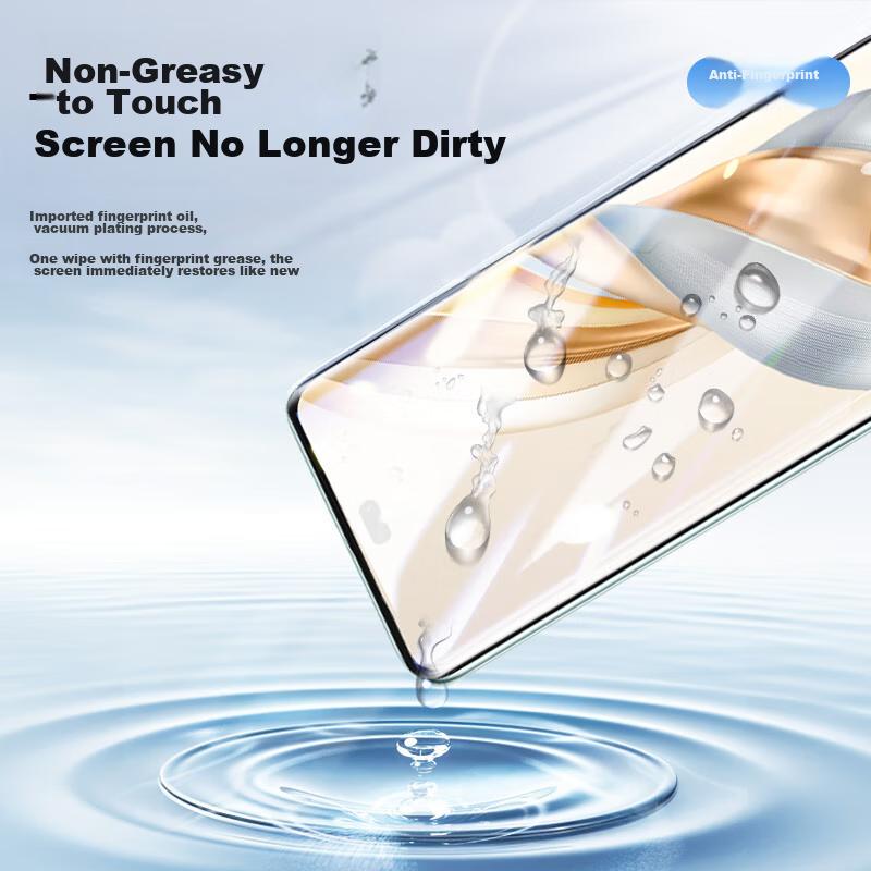 2-Pack + Tool High-Definition Hydrogel Film for Honor X60 Pro, Non-Tempered Glass Full Screen, Bubble-Free, Screen Protector for Honor X60 Pro