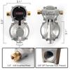 Instrument Double Ended LP Propane Regulator Kit Stainless Steel Outdoor Regulator Camping
