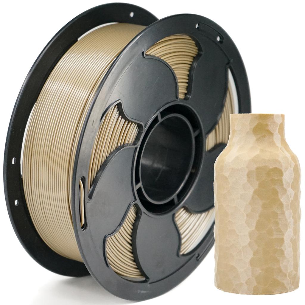 Silk PLA Filament 1.75mm PLA PETG 3D Printer Filament 1kg (2.2lbs) Plastic Spool Roll Metal Color PLA PETG Rods Silk Filament