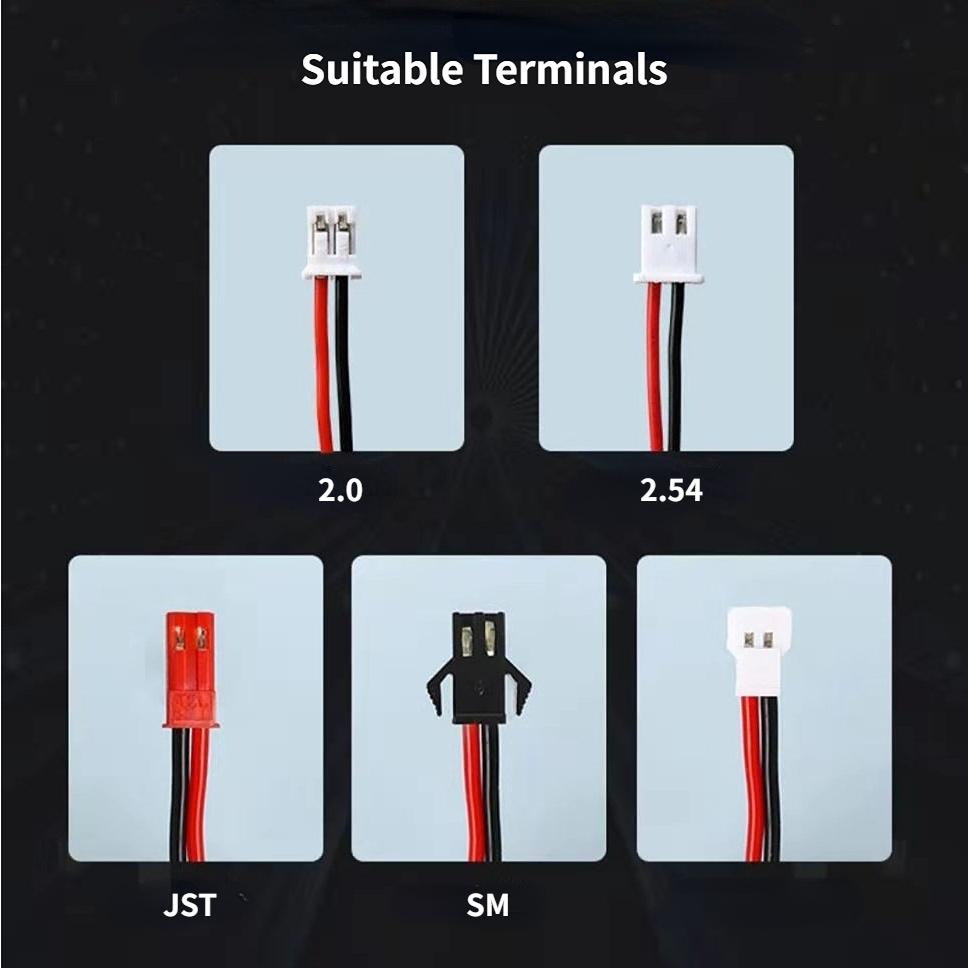 Long-lasting 3.7V Lithium Polymer Battery for Bluetooth GPS - High Capacity and Rechargeable