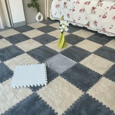 8/16 шт. Мягкий EVA пена детский игровой коврик пазл напольная плитка коврик для ползания взаимосвязанный детский игровой коврик нескользящий моющийся ковер