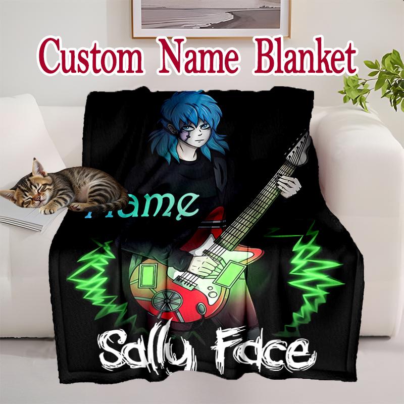 Sally Face (8) Blanket, Valentine's Day, Halloween Festival Gift Blankets, Home Blanket for Bed and Couch Use