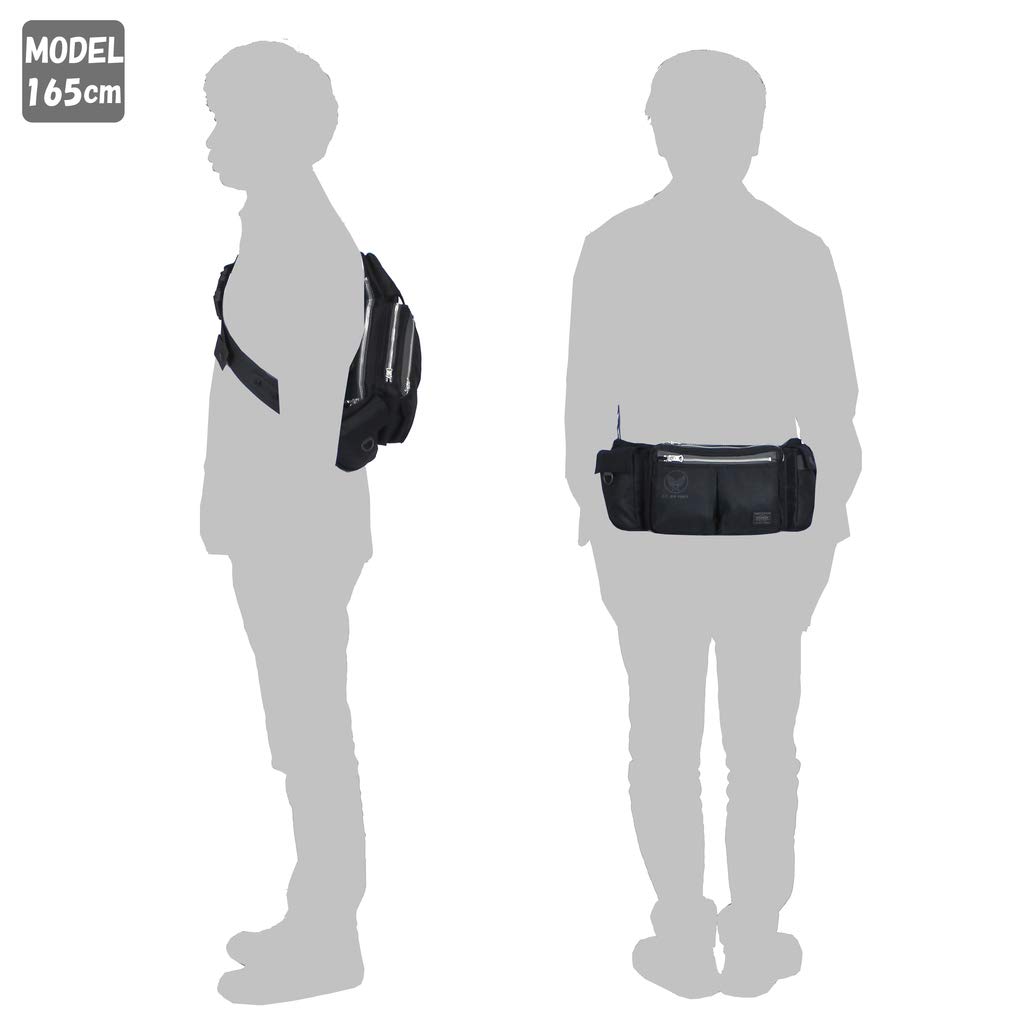 PORTER Flying Ace FLYING ACE Waist Bag [Porter] 863-17935 Black/10