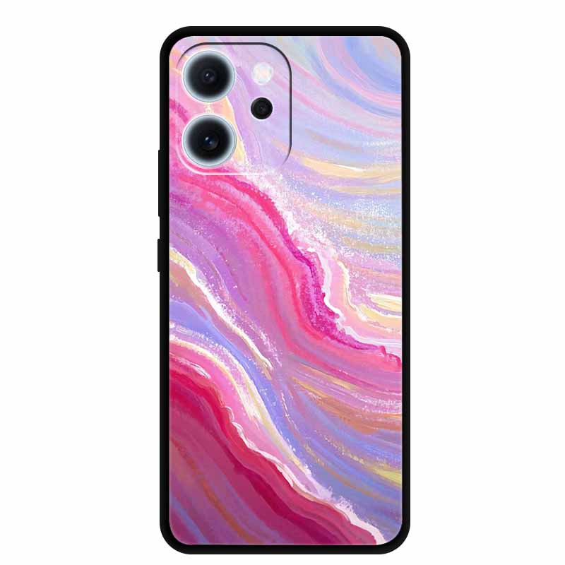 Чехол-конфетница для Oppo Reno15 F 15 Reno15F Funda Задняя крышка телефона Роскошный Модный Печатный Бампер Чехол Защитный Capa Градиентный Корпус