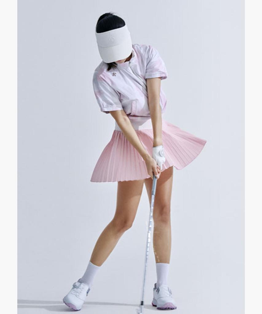 DESCENTE GOLF Women'S Airhole Pleated Skirt Dr22Wfsk42 (B Type)