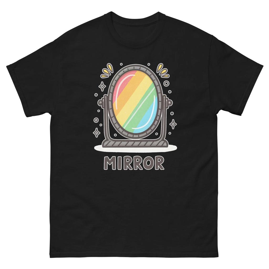 Mirror School Classroom Object Office Teacher T-Shirt