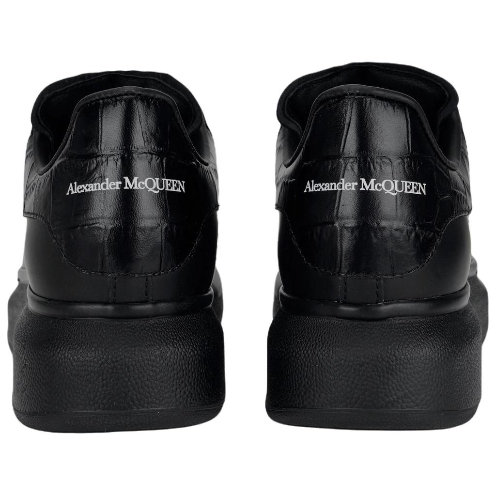 Alexander Mcqueen Кроссовки оверсайз Низкие Скейтбордические Обувь Женская Черный 718233WIEE61000