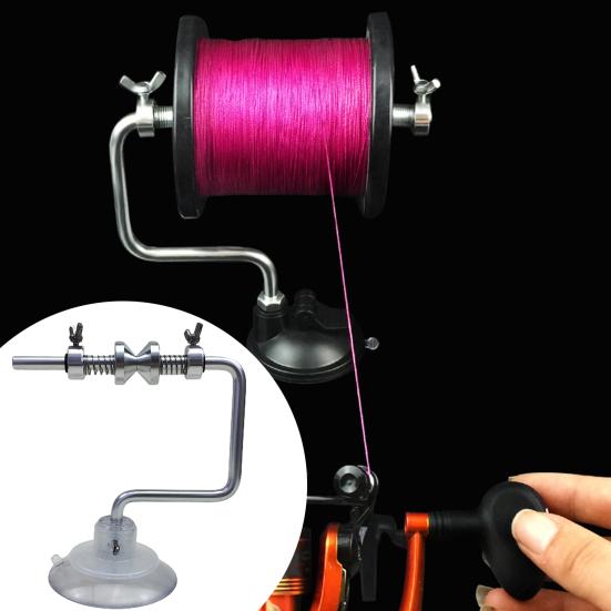 MUQZI Sports Accessory Durable Fishing Line Winder Detachable Metal Better Stability