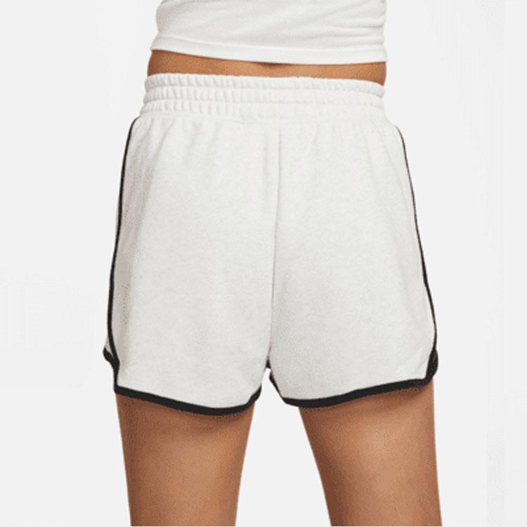 Nike Atmos Collaboration SS22 NSW Circa Series, повседневные шорты прямого кроя с цветными блоками, женские плавки, розовые, серые, DM6784-025