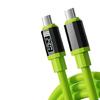 240 В Быстрая скорость USB C Зарядный кабель Усиленный металлический разъем Широкая совместимость Быстрая зарядка Надежная передача данных
