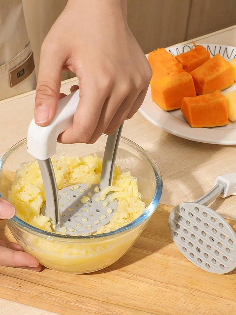 1 шт. Ручная толкушка для картофеля для детского питания, Пресс для картофеля из нержавеющей стали, Кухонный инструмент, Пресс для чеснока