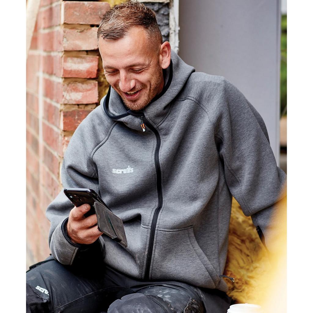 Scruffs Мужская толстовка с капюшоном Trade Air Layer