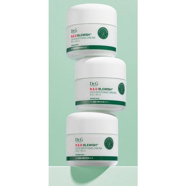 Dr.G Red Blemish Cica Soothing Cream Duo Special Set, 50ml, 2 Units