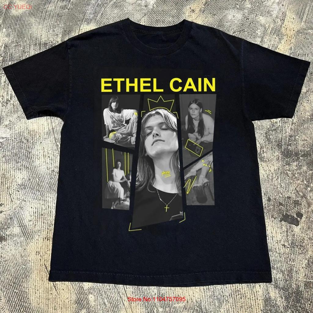 Ethel Cain Vintage T Shirt Homage Retro 90s Ag2653 Vintage Top For Everyday Wear Versatile Fashion Breathable Stretched