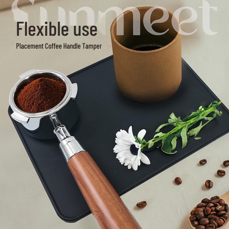 Нескользящий силиконовый коврик для темперовки кофе для барной стойки