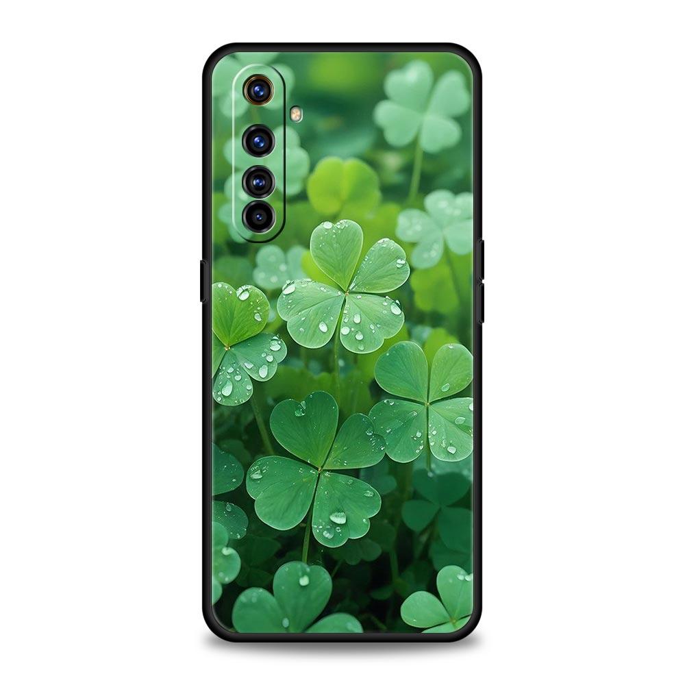 Чехол для телефона 'Счастливая трава' для Realme 12 11 10 9 8 5G 7 6 GT5 GT3 GT2 Pro Plus C21 C11 C25 C35 Для Realme GT Neo 2 3 3T Мягкий чехол 5