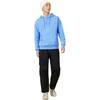 Толстовки Li Ning Унисекс Синие С капюшоном Умеренный Обычный AWDRF51-2