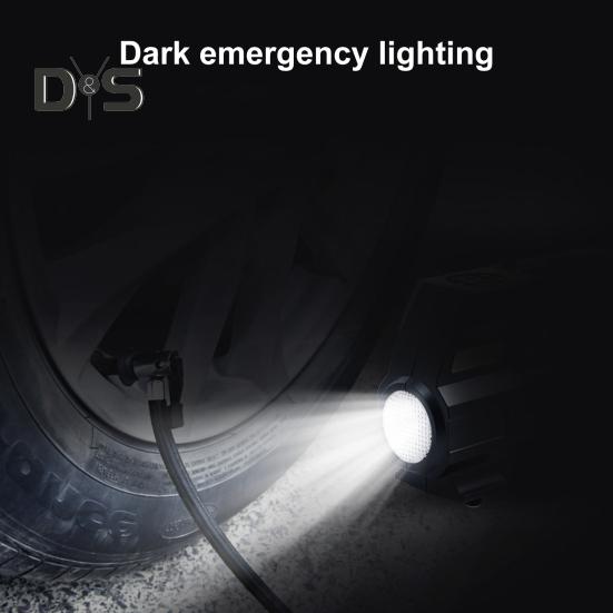 Для автомобильного воздушного насоса, сильная мощность 30 s, быстрая накачка, пластиковый указатель/цифровой насос для накачки давления Compresso