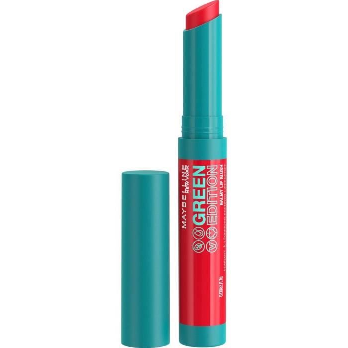 MAYBELLINE New York Green Edition Fondant-à-lèvres couleur et гидратация — 004 Flare
