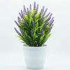 Lavender Artificial Flower Pot Artificial Bonsai Interior Decorations Suitable for Home Office Living Room Decoration