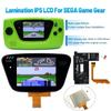 Перезаряжаемая литиевая батарея USB-C для Sega GG, комплект LCD-экрана с подсветкой, IPS-экран с ламинированием, дисплей для SEGA Game Gear, корпус