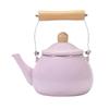 Bestco Karino Enamel Induction Compatible with All Heat Sources NQ-0114 Kettle, 1.8L, Pink, Cooking,