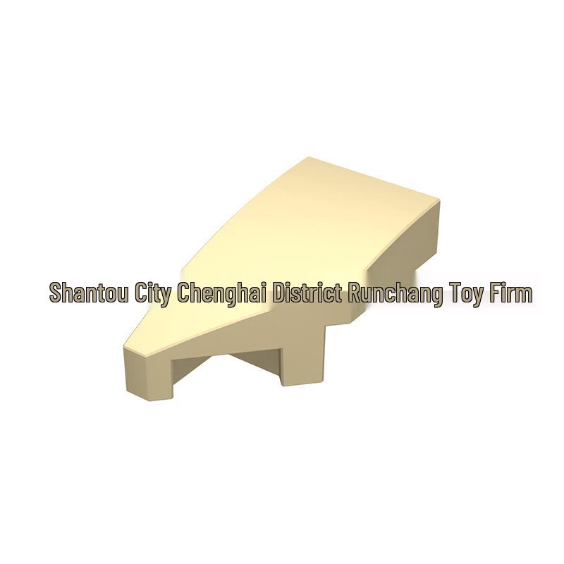 29120 Curved 1x2 Wedge Left - Compatible Interlocking Building Blocks Accessory