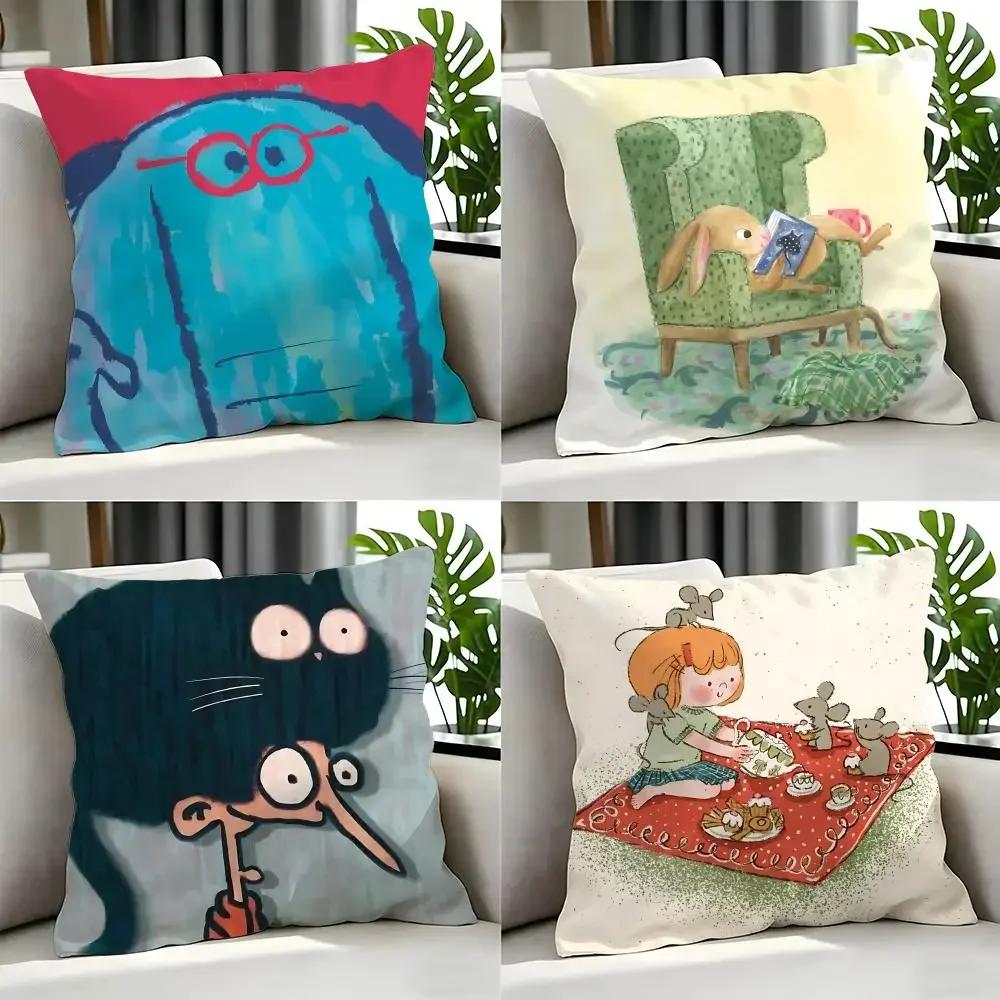brand Julian Charlton Cushion Cover Cushion Cover Set Pcs x x x Pillowcase Decorative Sofa Home Decor